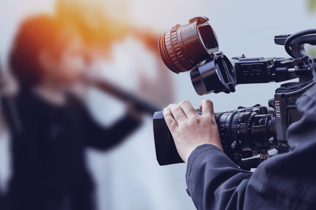 Riprese di uno spot pubblicitario